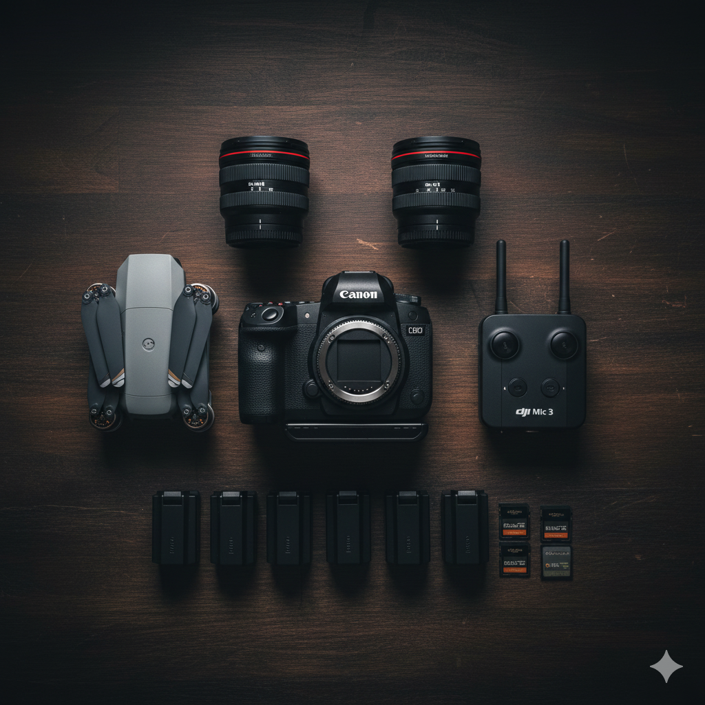 equipo audiovisual profesional TVBGN productions