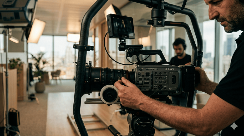 Postproducción y etalonaje profesional de vídeo corporativo en TVBGN Productions